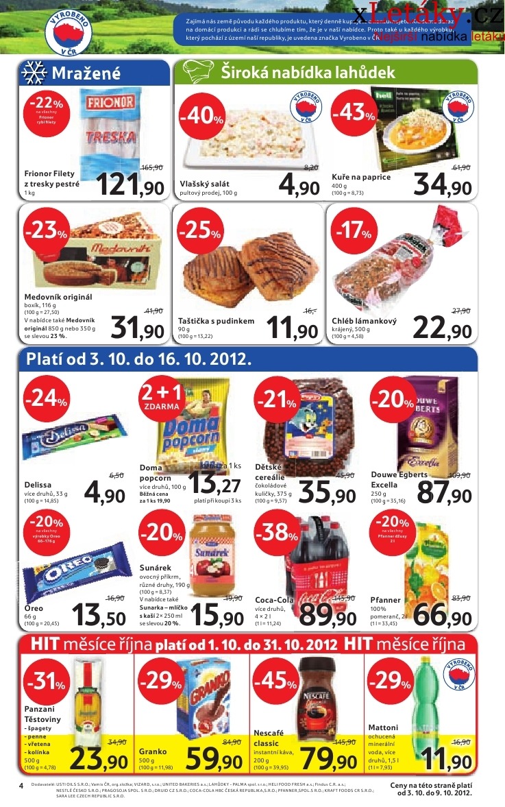 leták Tesco - malý hypermarket leták strana 1 leták Tesco - malý hypermarket leták strana 1