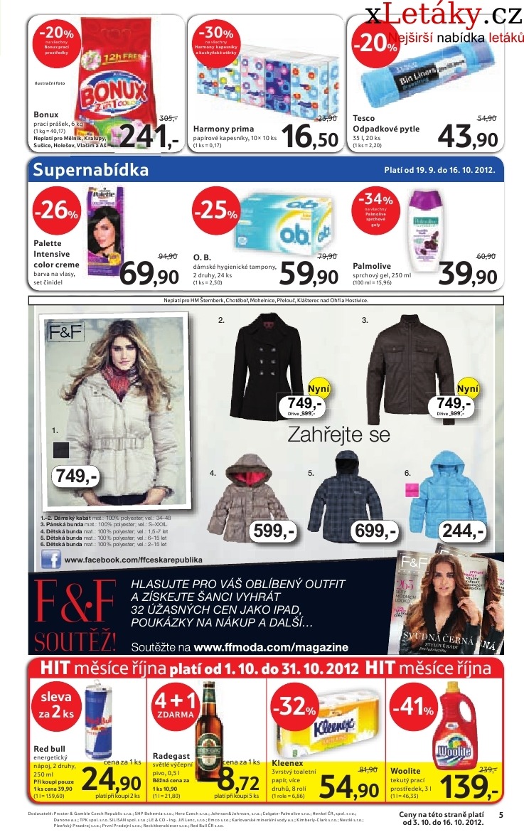 leták Tesco - malý hypermarket leták strana 1 leták Tesco - malý hypermarket leták strana 1