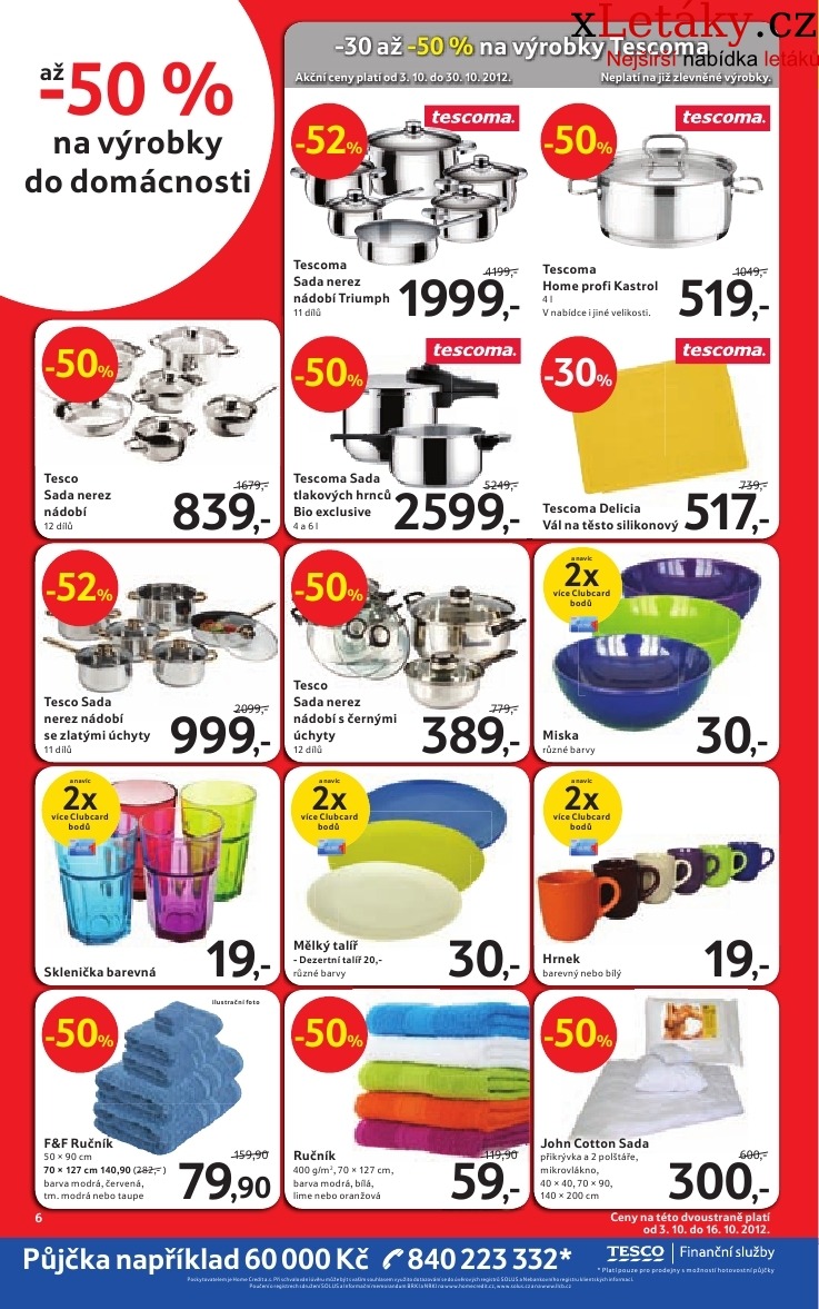 leták Tesco - malý hypermarket leták strana 1 leták Tesco - malý hypermarket leták strana 1