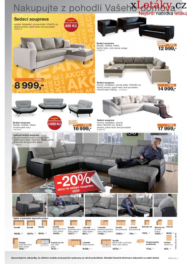 leták Sconto nábytek leták strana 1 leták Sconto nábytek leták strana 1