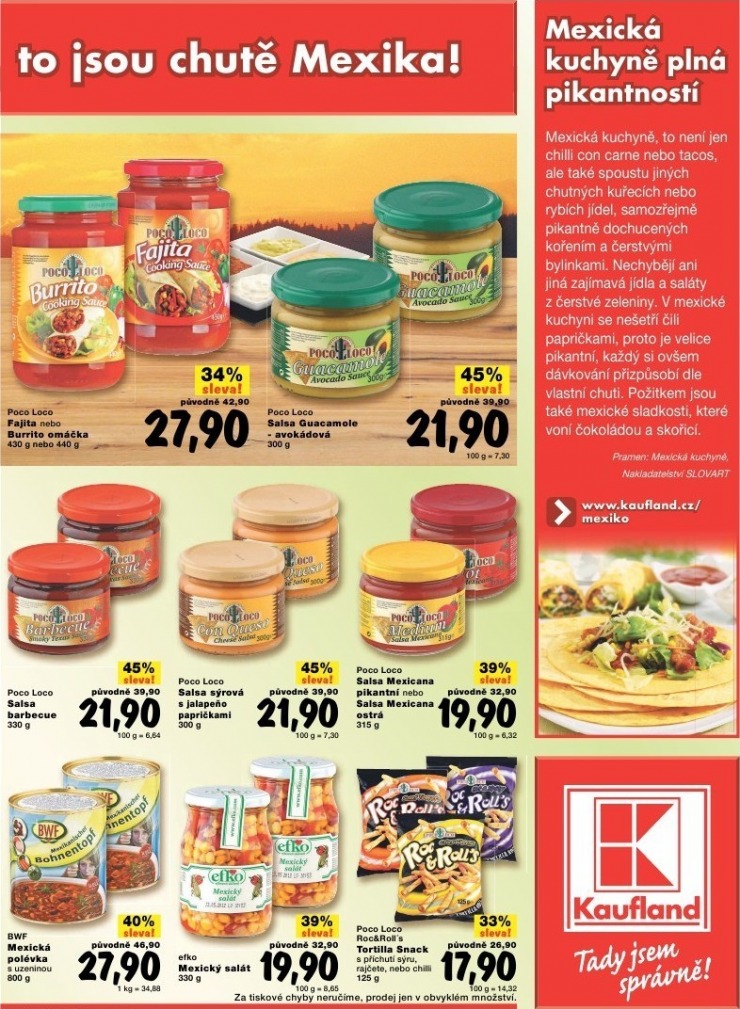 leták Kaufland strana 1 leták Kaufland strana 1