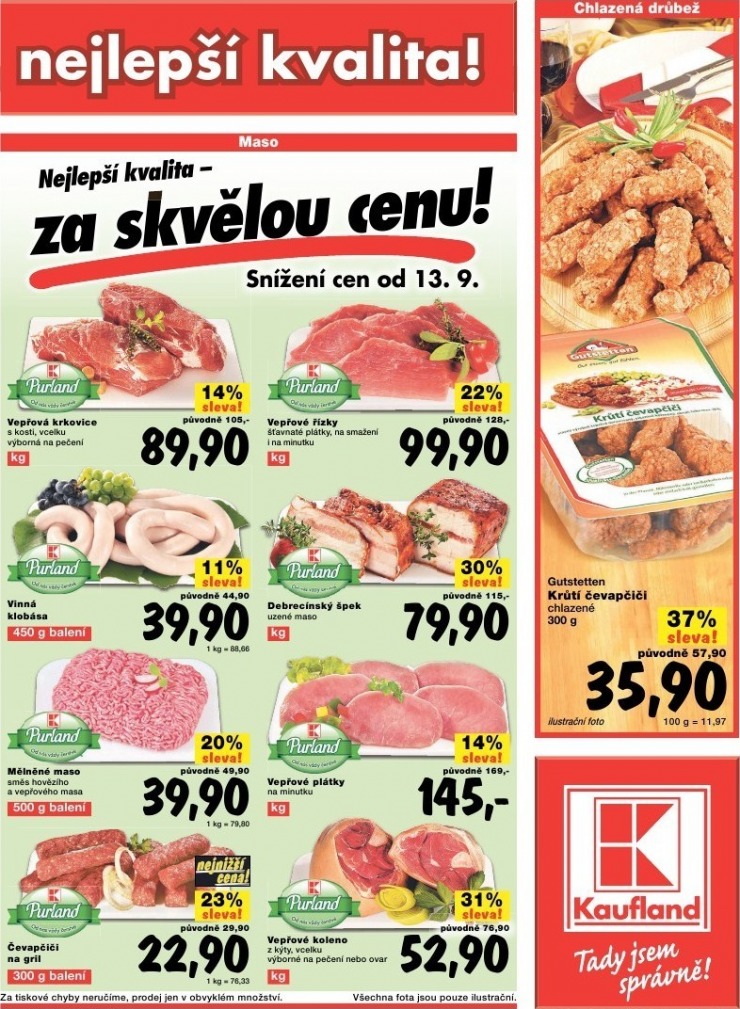leták Kaufland strana 1 leták Kaufland strana 1