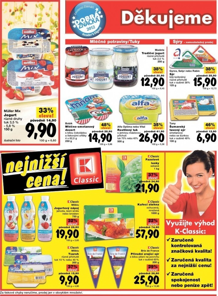 leták Kaufland strana 1 leták Kaufland strana 1