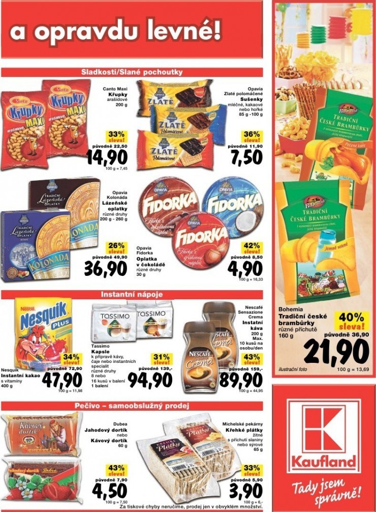 leták Kaufland strana 1 leták Kaufland strana 1