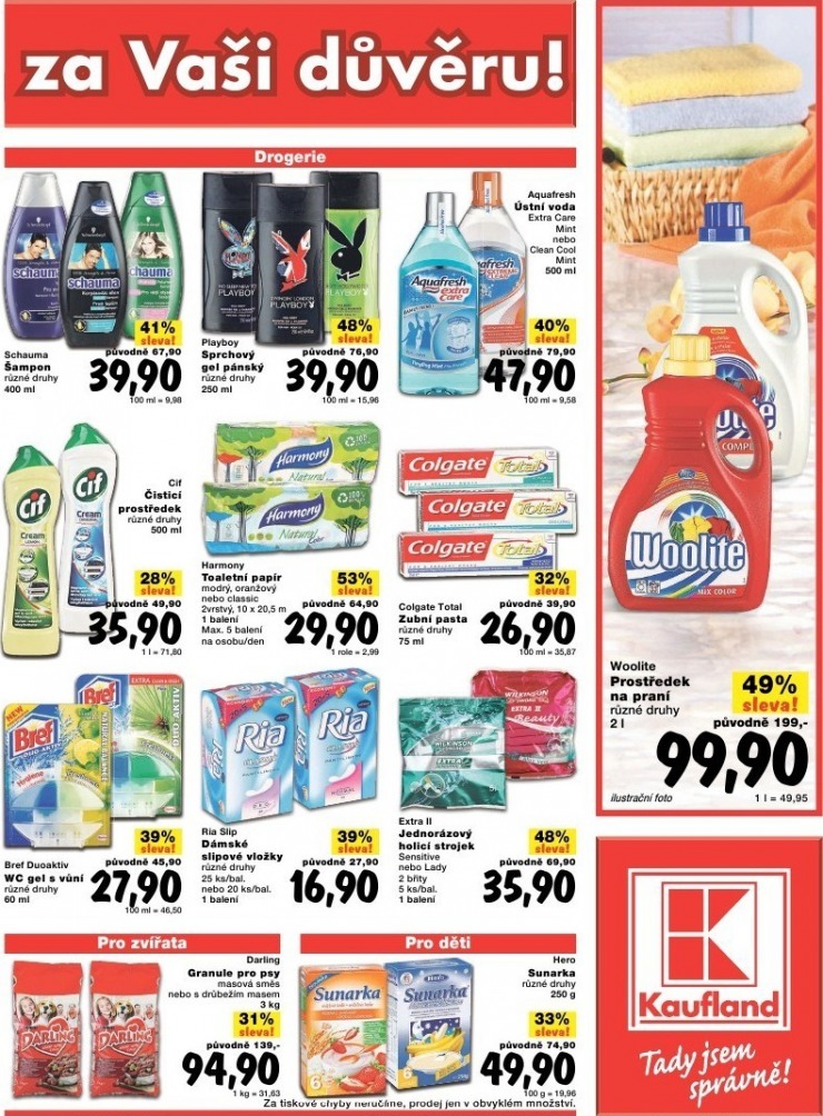 leták Kaufland strana 1 leták Kaufland strana 1