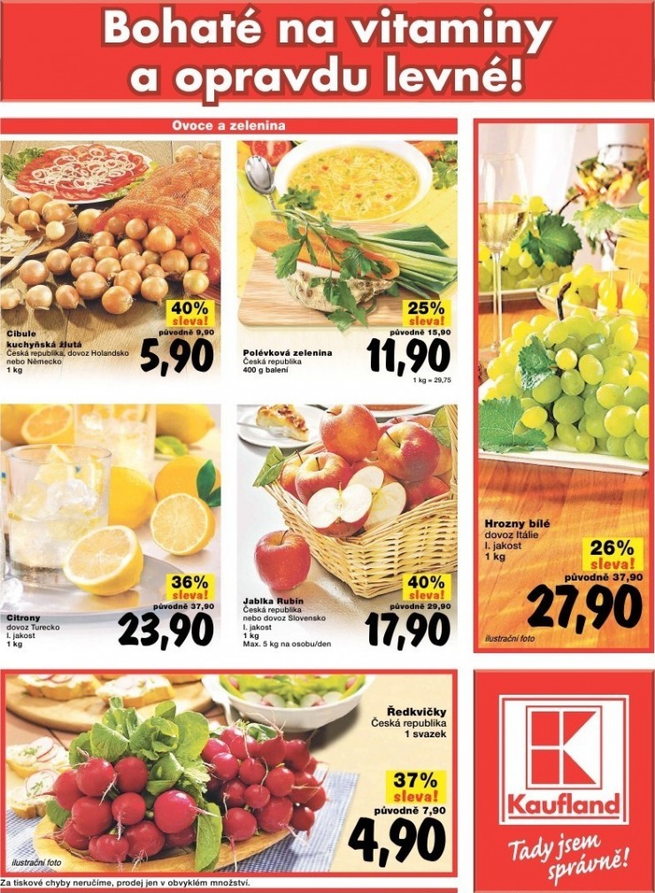 leták Kaufland strana 1 leták Kaufland strana 1
