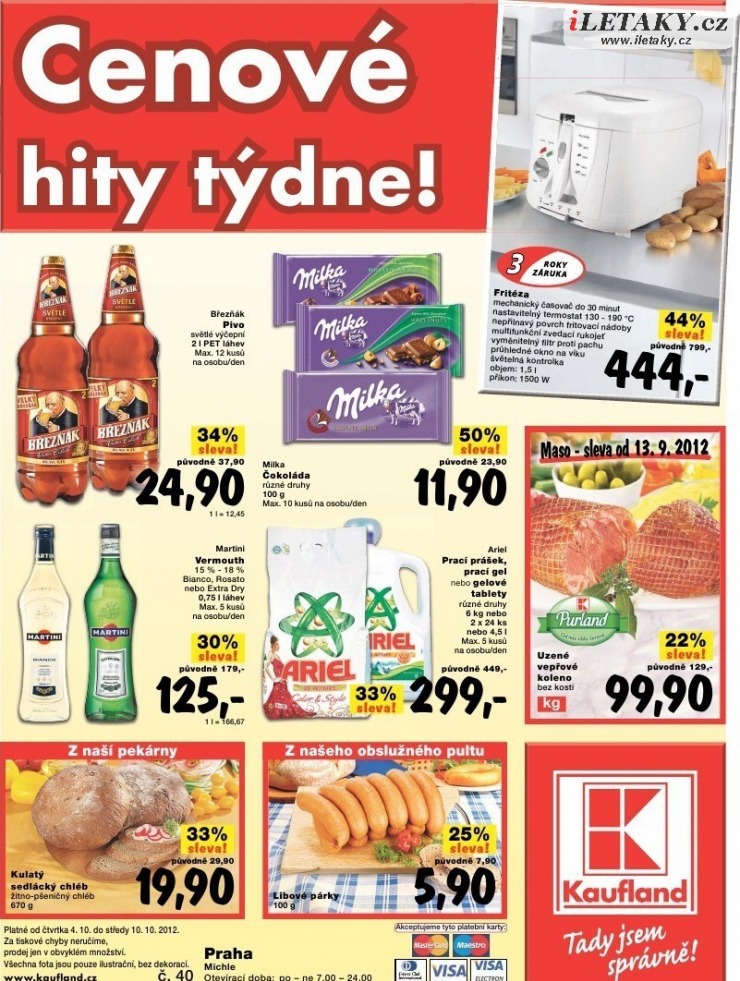 leták Kaufland strana 1 leták Kaufland strana 1