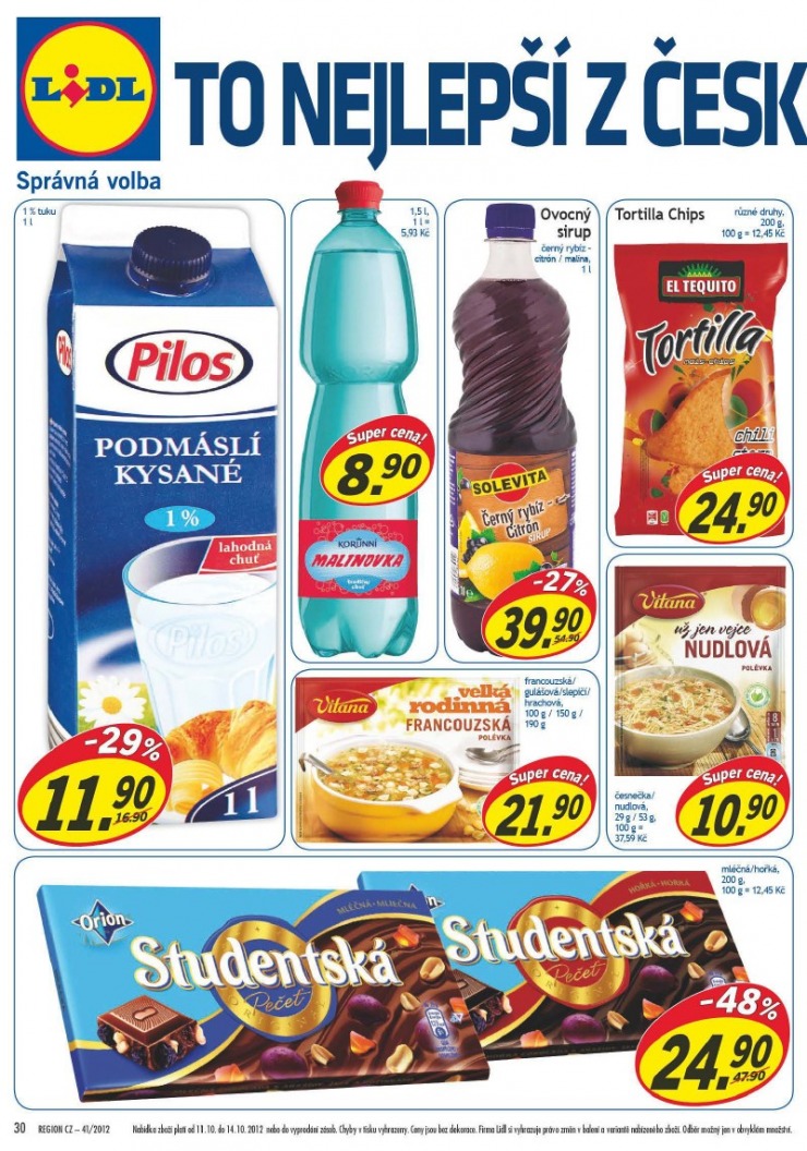 leták Lidl strana 1 leták Lidl strana 1