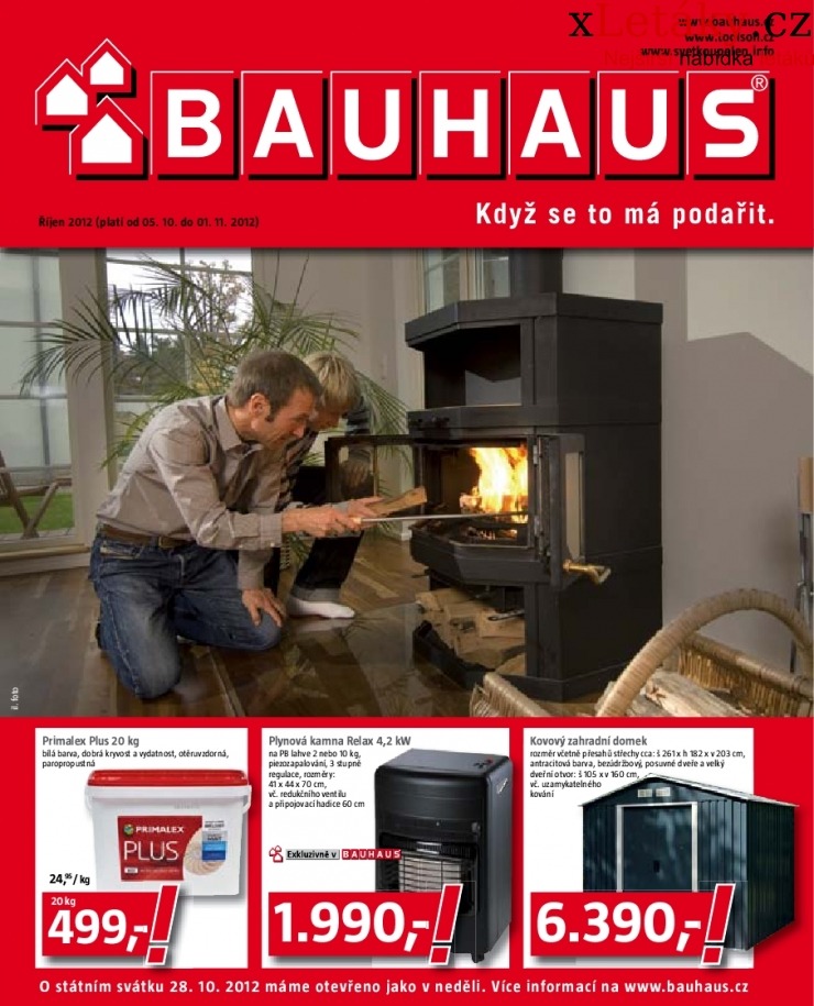 leták Bauhaus leták strana 1 leták Bauhaus leták strana 1