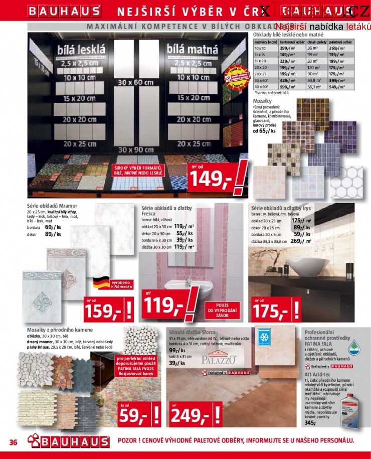 leták Bauhaus leták strana 1 leták Bauhaus leták strana 1