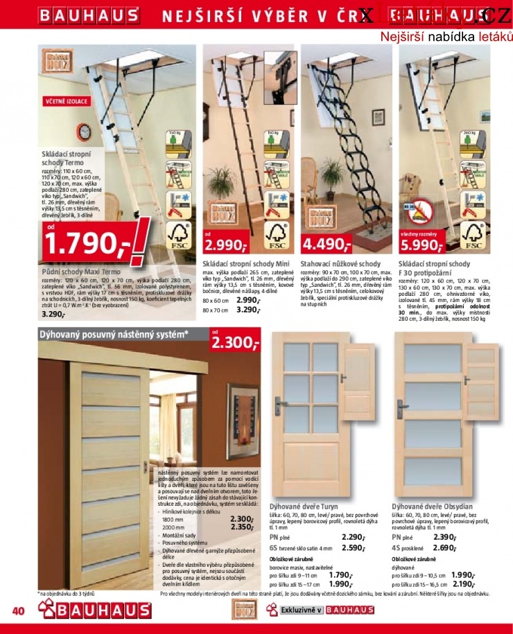 leták Bauhaus leták strana 1 leták Bauhaus leták strana 1