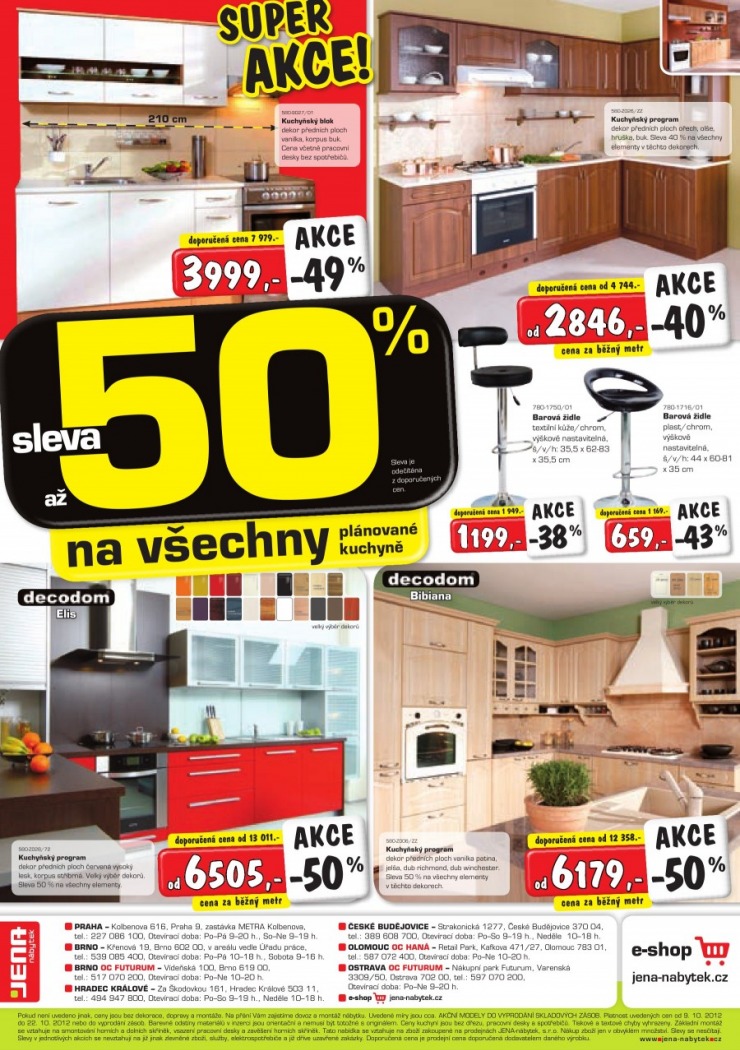 leták Jena nábytek strana 1 leták Jena nábytek strana 1