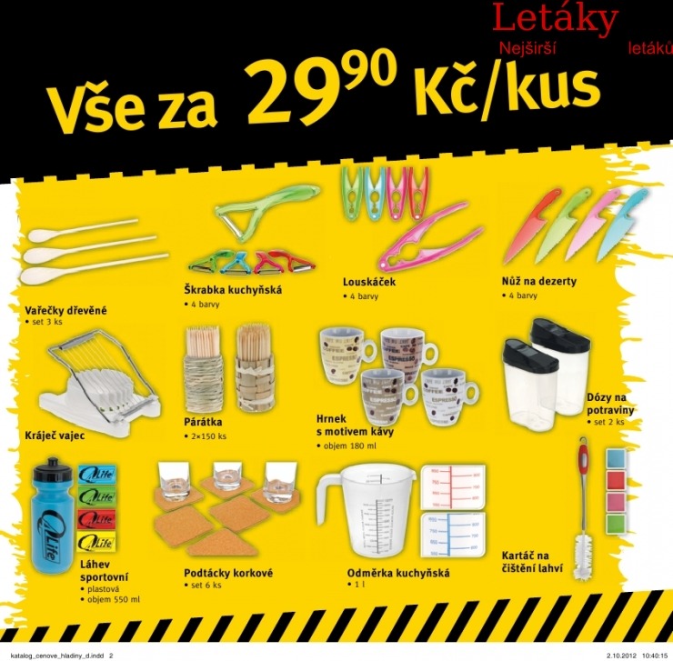 letk Albert Hypermarket - katalog letk strana 1