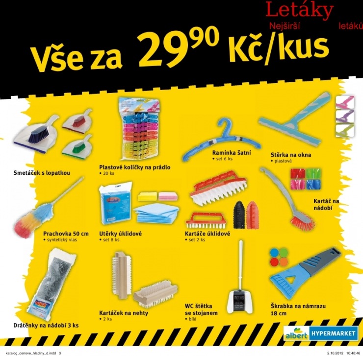 letk Albert Hypermarket - katalog letk strana 1