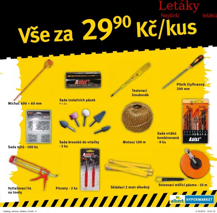 letk Albert Hypermarket - katalog letk strana 1