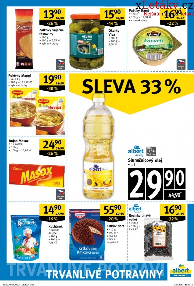 leták Albert Hypermarket akční leták strana 1 leták Albert Hypermarket akční leták strana 1