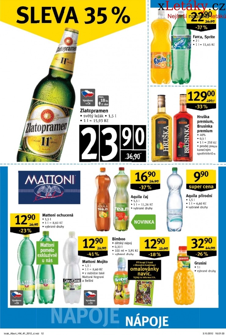 leták Albert Hypermarket akční leták strana 1 leták Albert Hypermarket akční leták strana 1