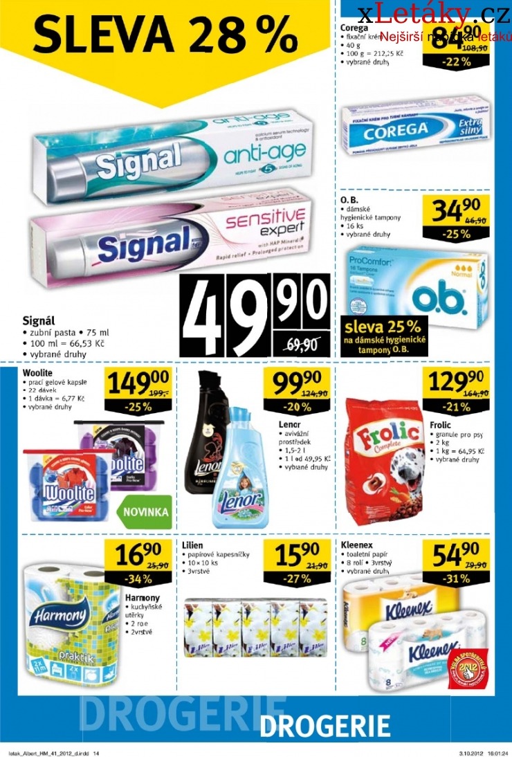 leták Albert Hypermarket akční leták strana 1 leták Albert Hypermarket akční leták strana 1
