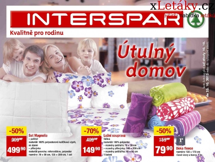 letk Interspar - ubytovn akn letk strana 1