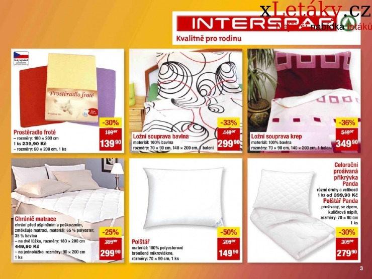 leták Interspar - ubytování akční leták strana 1 leták Interspar - ubytování akční leták strana 1