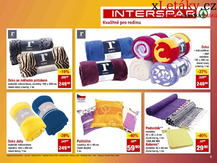 leták Interspar - ubytování akční leták strana 1 leták Interspar - ubytování akční leták strana 1