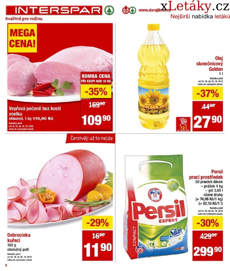 leták Interspar akční leták strana 1 leták Interspar akční leták strana 1