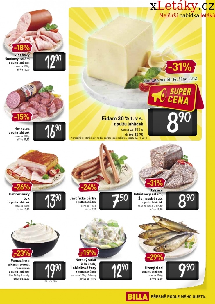 leták Billa aktuální leták strana 1 leták Billa aktuální leták strana 1
