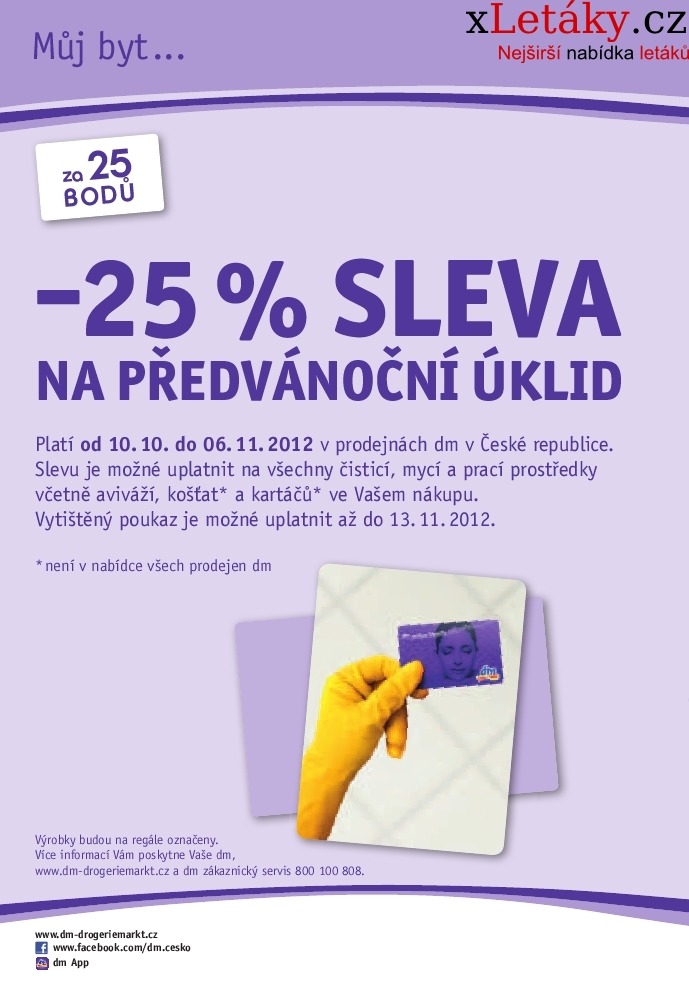leták Dm drogerie leták strana 1 leták Dm drogerie leták strana 1