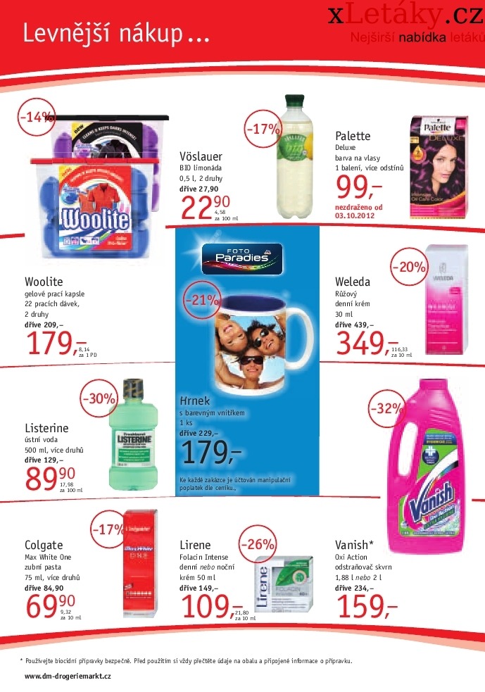 leták Dm drogerie leták strana 1 leták Dm drogerie leták strana 1
