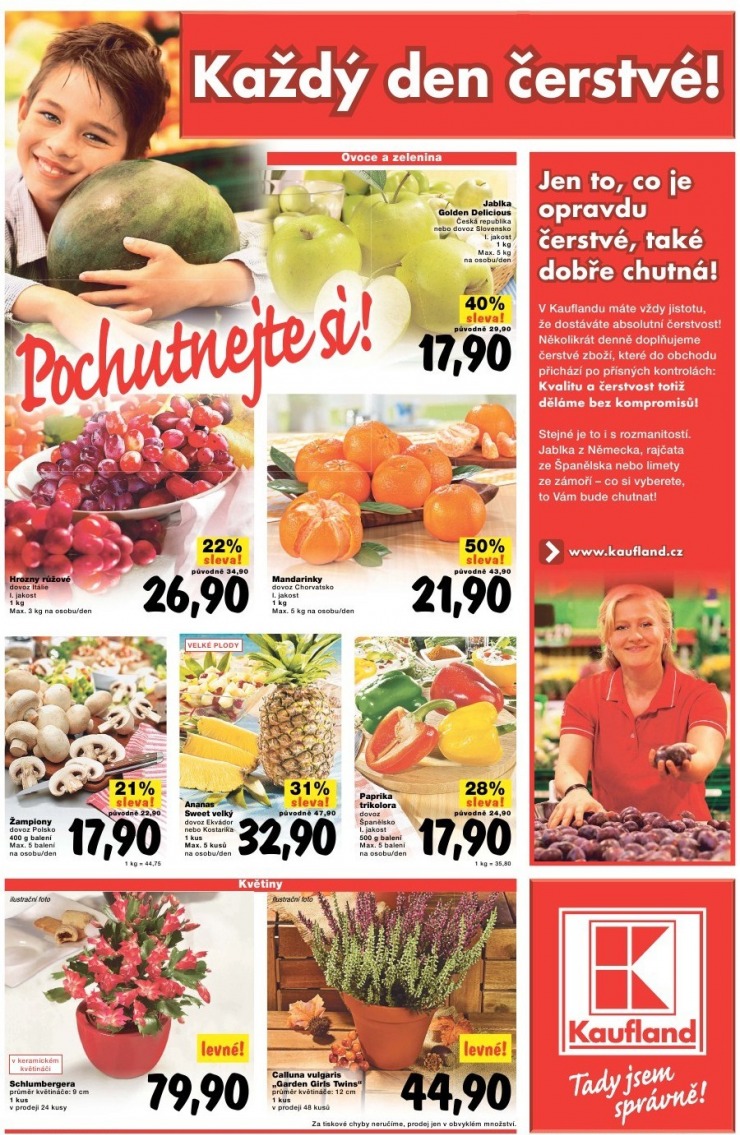 leták Kaufland strana 1 leták Kaufland strana 1
