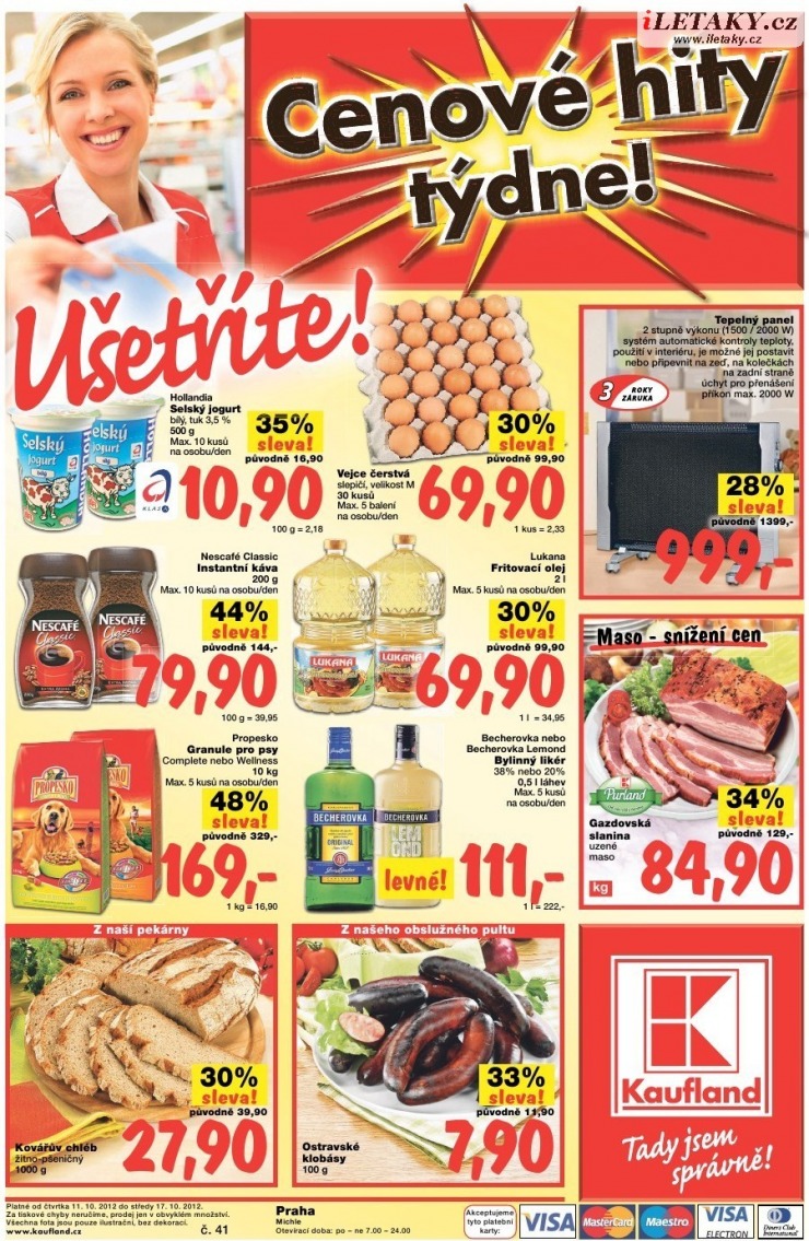 leták Kaufland strana 1 leták Kaufland strana 1
