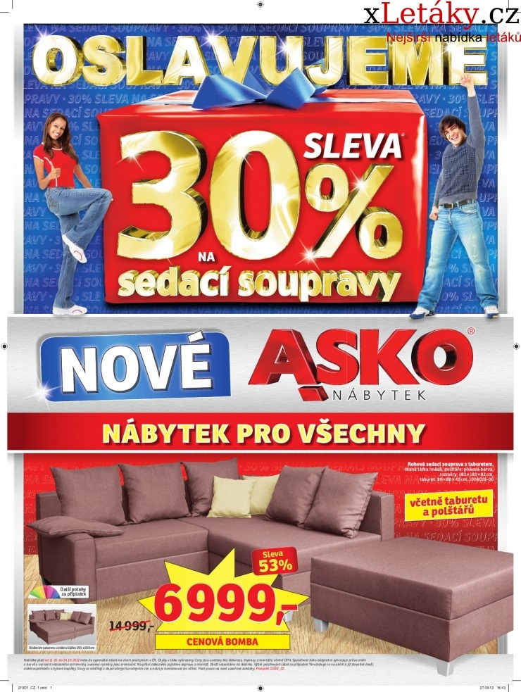 letk Asko nbytek aktuln letk strana 1