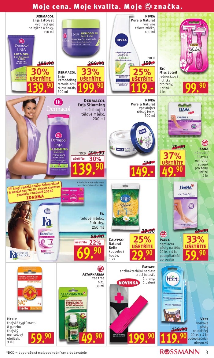 leták Rossmann strana 1 leták Rossmann strana 1