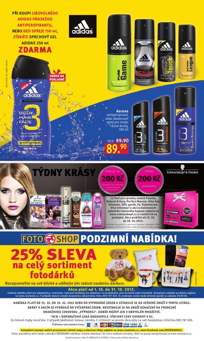 leták Rossmann strana 1 leták Rossmann strana 1