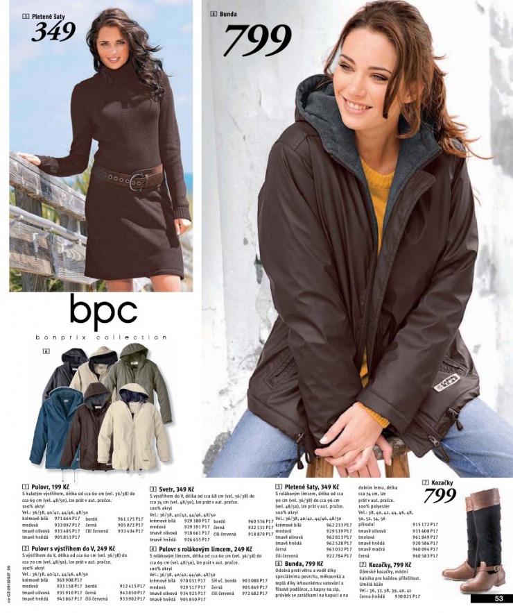 leták Bonprix strana 1 leták Bonprix strana 1
