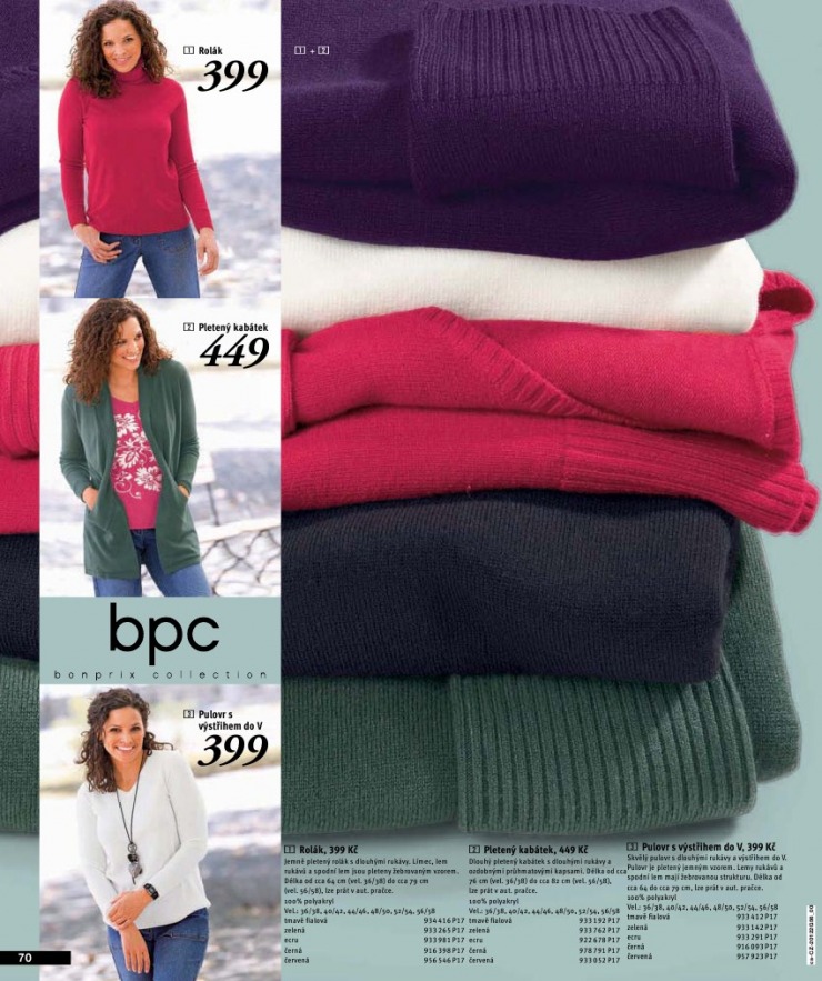 leták Bonprix strana 1 leták Bonprix strana 1
