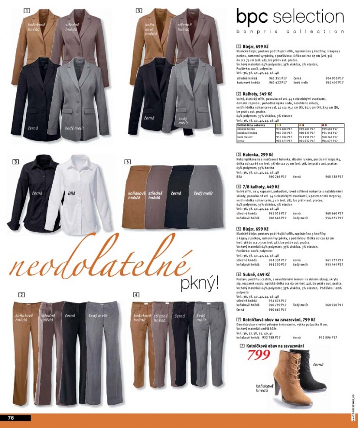 leták Bonprix strana 1 leták Bonprix strana 1