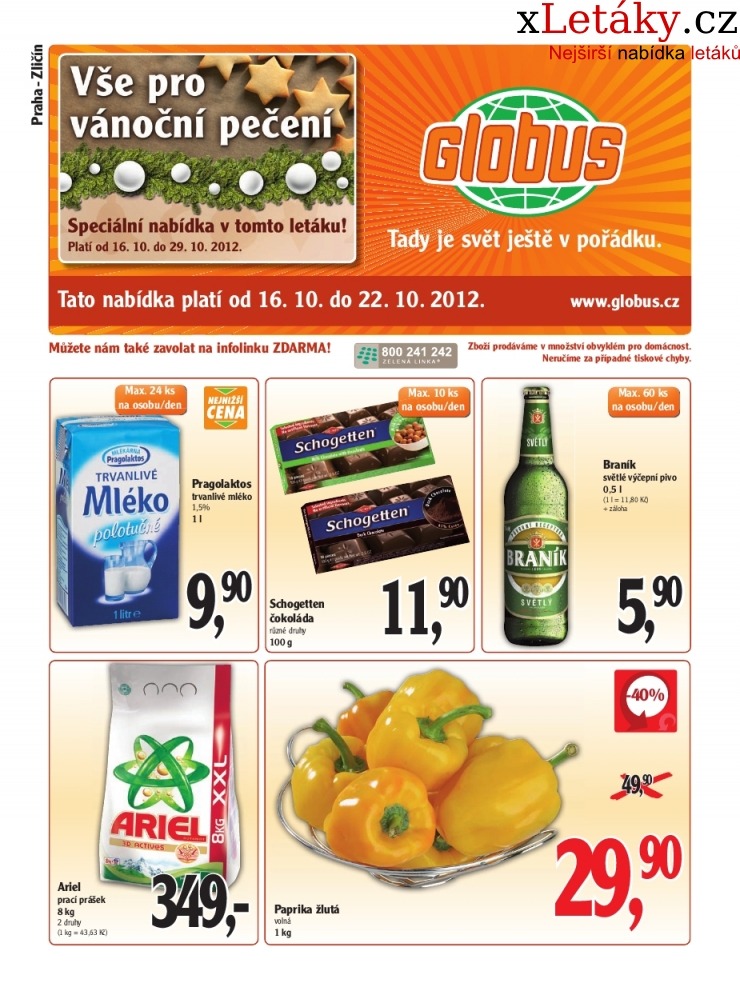 leták Globus leták strana 1 leták Globus leták strana 1