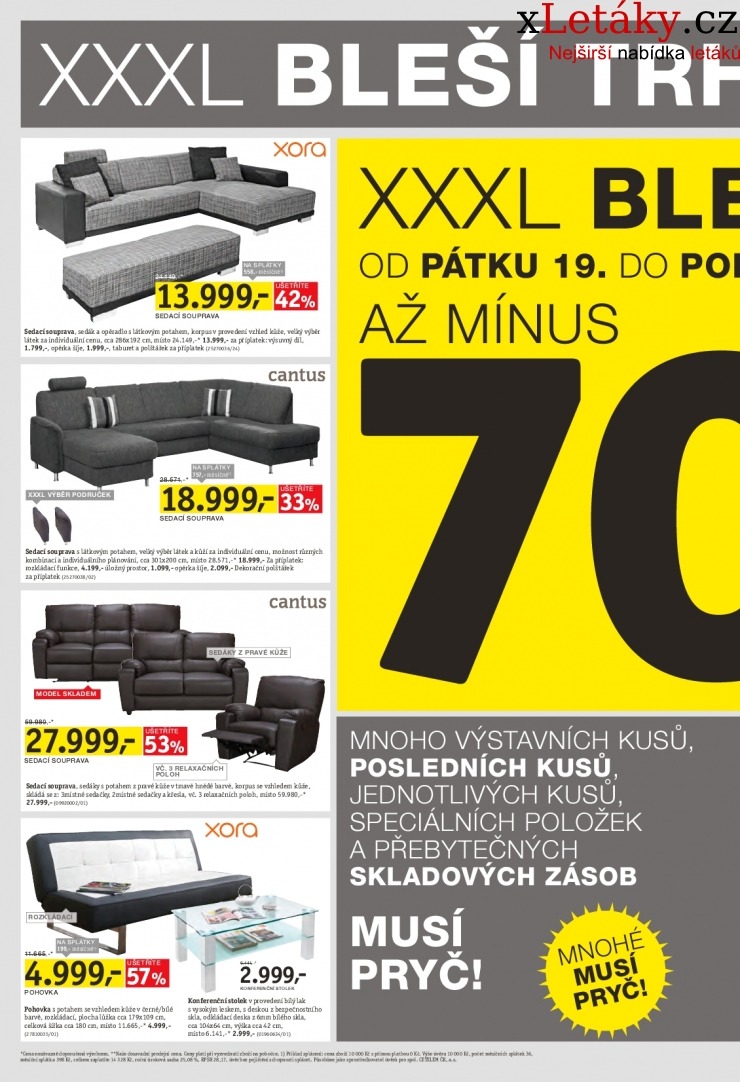 leták XXXLutz leták strana 1 leták XXXLutz leták strana 1