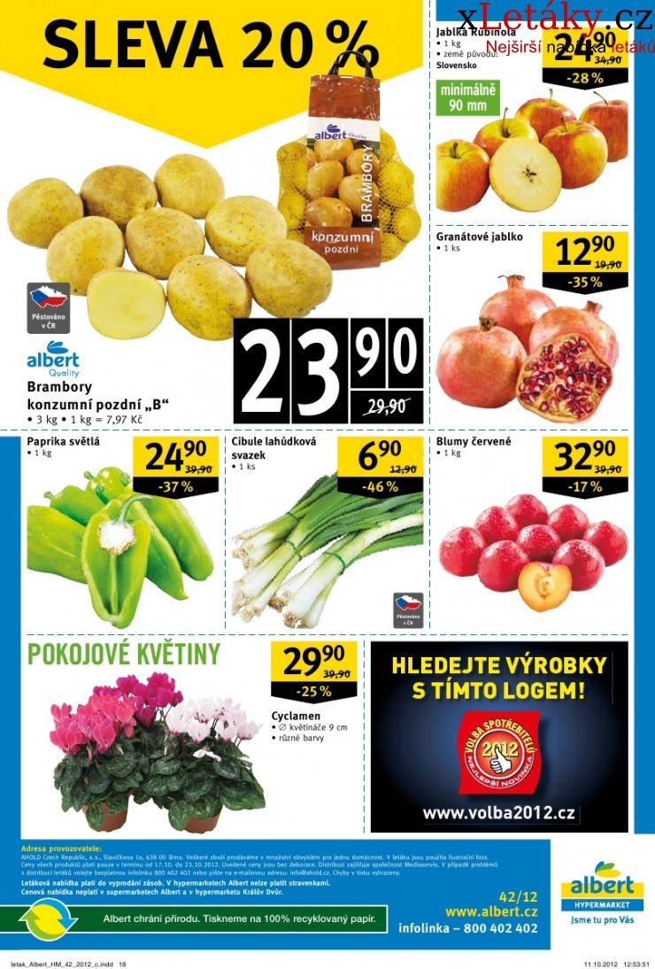 leták Albert Hypermarket akční leták strana 1 leták Albert Hypermarket akční leták strana 1