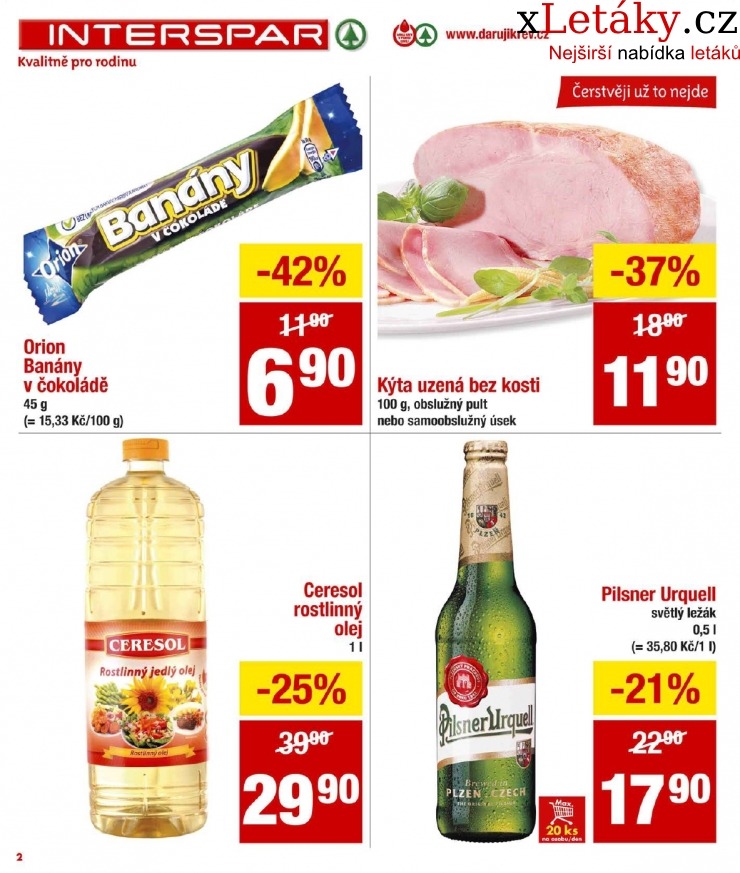 leták Interspar akční leták strana 1 leták Interspar akční leták strana 1