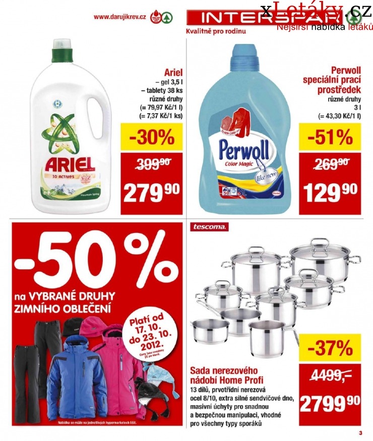 leták Interspar akční leták strana 1 leták Interspar akční leták strana 1