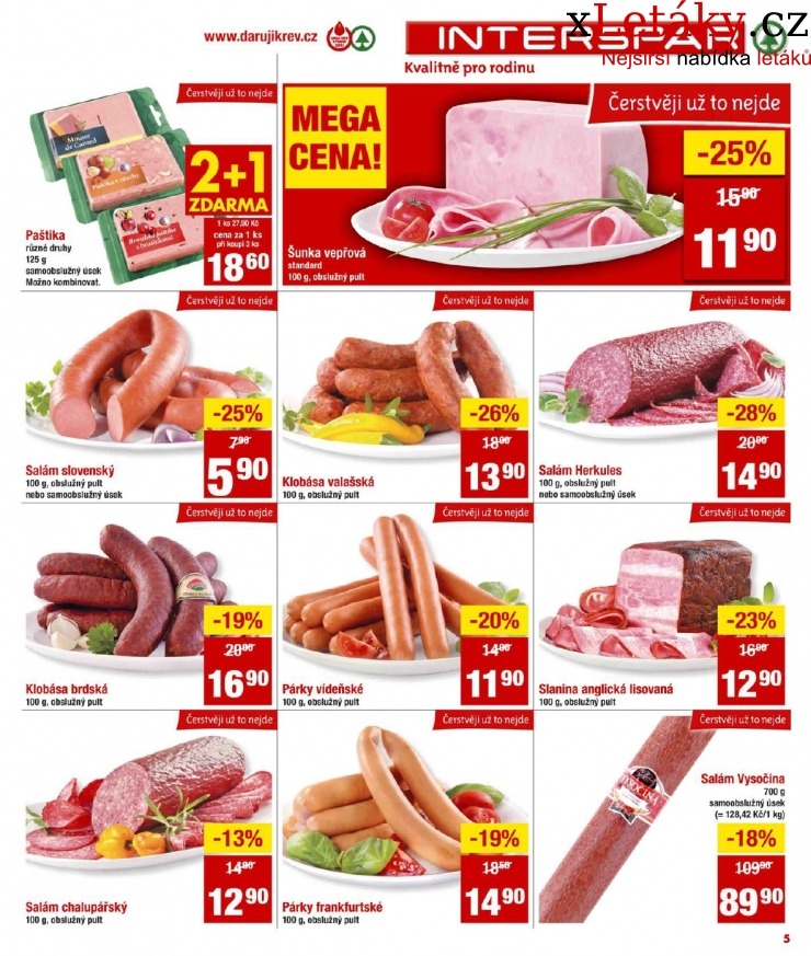 leták Interspar akční leták strana 1 leták Interspar akční leták strana 1