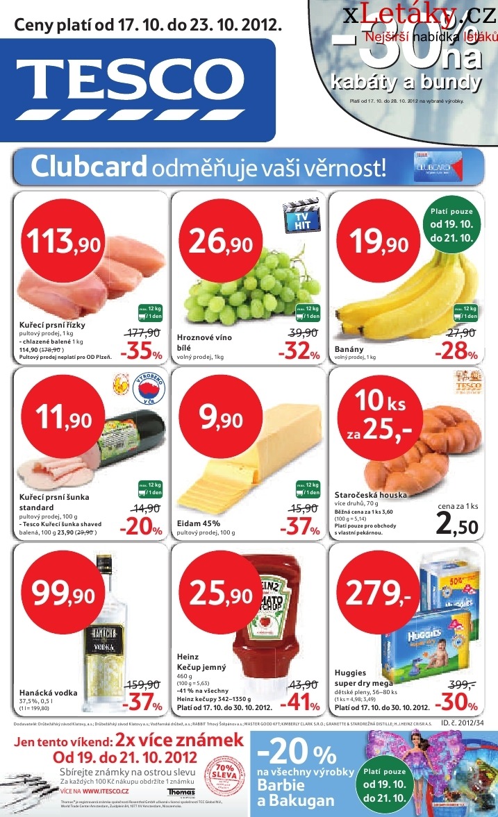 letk Tesco aktuln letk strana 1