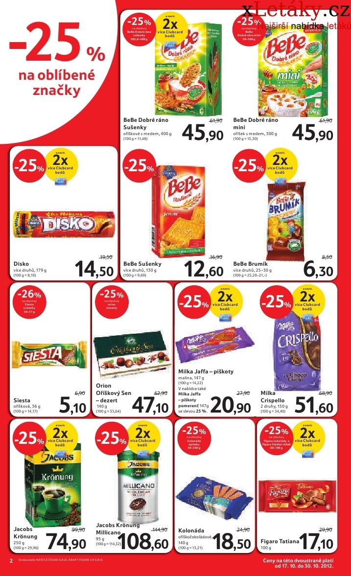 leták Tesco aktuální leták strana 1 leták Tesco aktuální leták strana 1