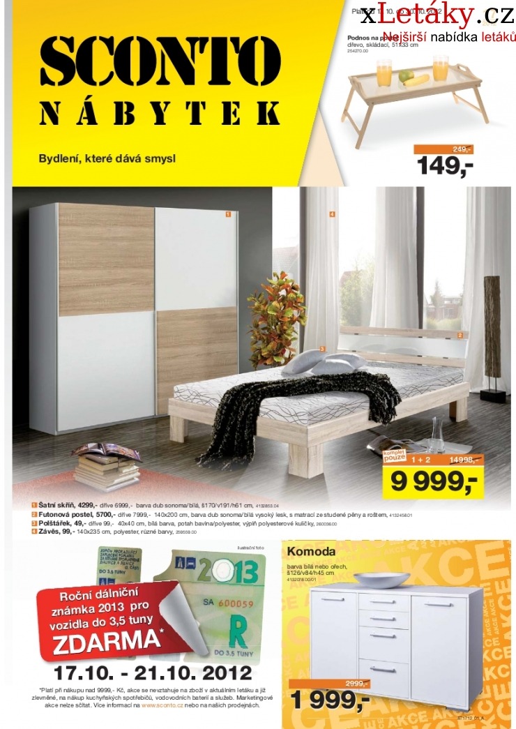 leták Sconto nábytek leták strana 1 leták Sconto nábytek leták strana 1