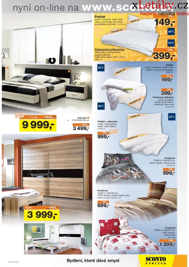 leták Sconto nábytek leták strana 1 leták Sconto nábytek leták strana 1