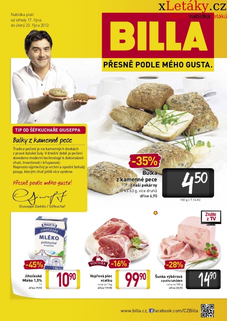 letk Billa - mal supermarket aktuln letk strana 1