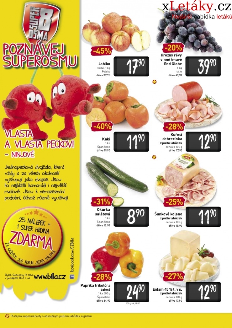 leták Billa - malý supermarket aktuální leták strana 1 leták Billa - malý supermarket aktuální leták strana 1