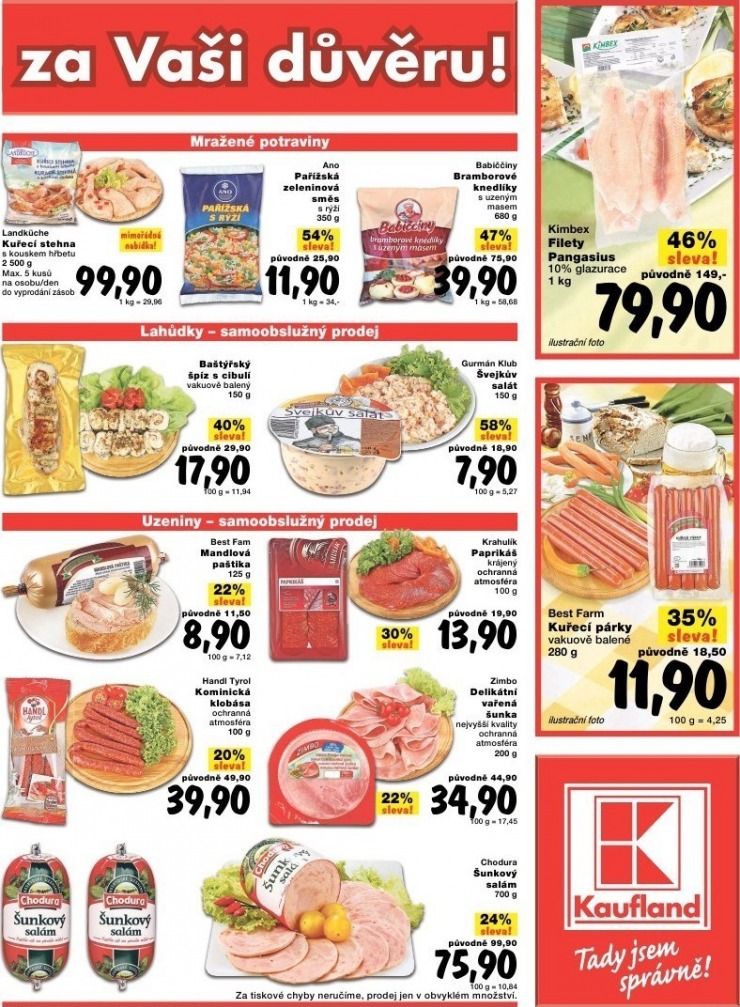leták Kaufland strana 1 leták Kaufland strana 1